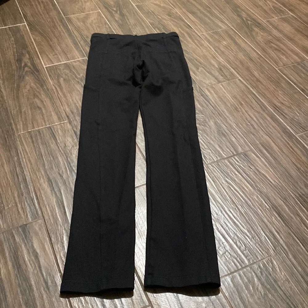 Betabrand black pull on pants